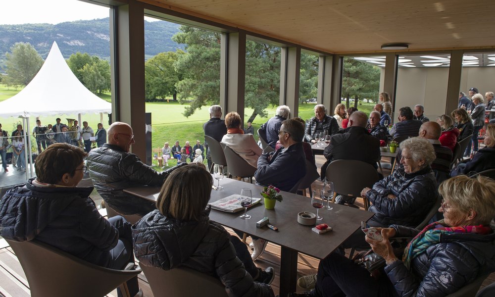 Sion le 26.09.2020 25ème anniversaire du Golf Club de Sion. Photo Isabelle Favre