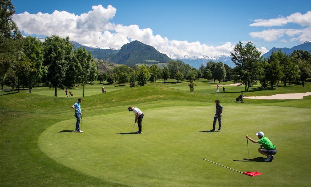 (PHOTO-GENIC.CH/ OLIVIER MAIRE) 
Parcours Golf Club Sion