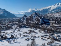 Parcours en hiver Golf Club Sion