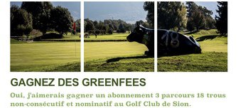Gagnez des greenfees