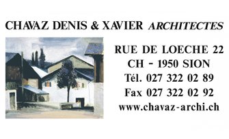 Denis et Xavier Chavaz architectes